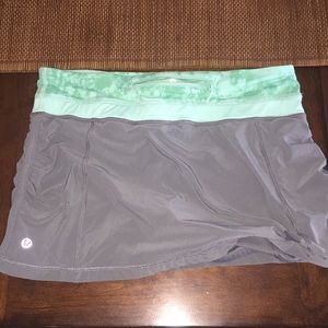 Gray Lululemon Skirt